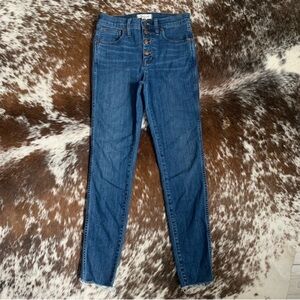 • [Madewell] High Rise Skinny Jeans •